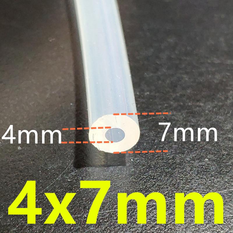 1 Meter 27 sizes 0.5mm to 12mm Food Grade Transparent Silicone Tube Rubber Hose Water Gas Pipe Dropshipping Sell At A loss