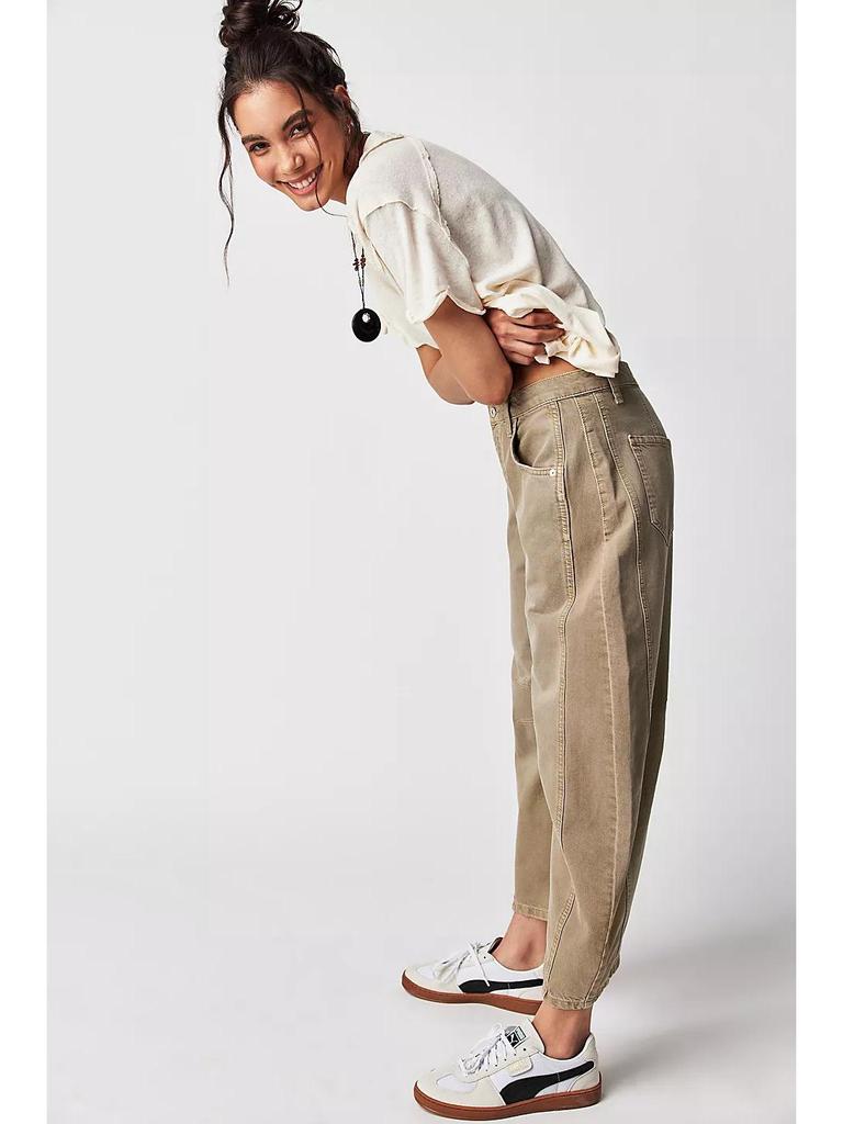 European and American Women's Low-Waist Loose Wide-Leg Denim Pants
