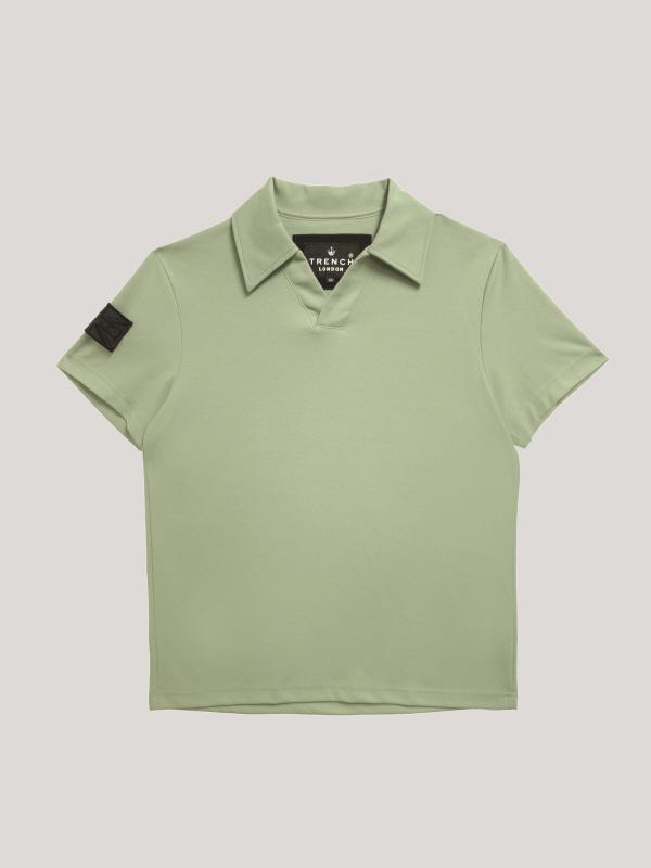 Teulenchileondeon Single Pique T-Shirt Light Green