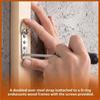 AT19-For Heavy Duty For Frames Picture Hanging Hooksd Hooks- 50Pcs D Ring Hangers For Mirrors, Canvas Art,Wall Mount