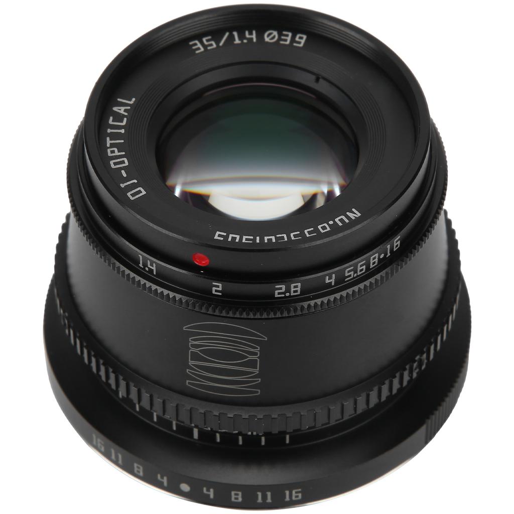 Portrétní objektiv 35mm F1.4 APSC M43 s velkou světelností pro fotoaparát GH5GM10GX8GF9G7