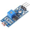 UMLIFE 20PCS 5MM LDR Photosensitive Sensor Module Light Dependent Resistor Sensor Module Digital Light Detection LM393 3 Pins for Arduino
