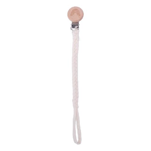Fabric Baby Pacifier Clip Holder Hand-woven Pacifier Clips Baby Toys Anti-loss Clip Infant Newborn Nursing Tools Accssories New
