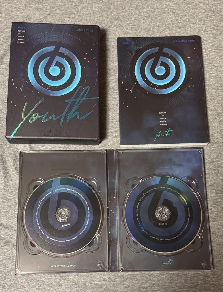 [USED] DAY6 DVD 1ST WORLD TOUR Youth