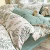 Bedding Four-piece Set, Cotton Pure Cotton Floral Quilt Cover, Bed Sheet Dormitory Three-piece Set