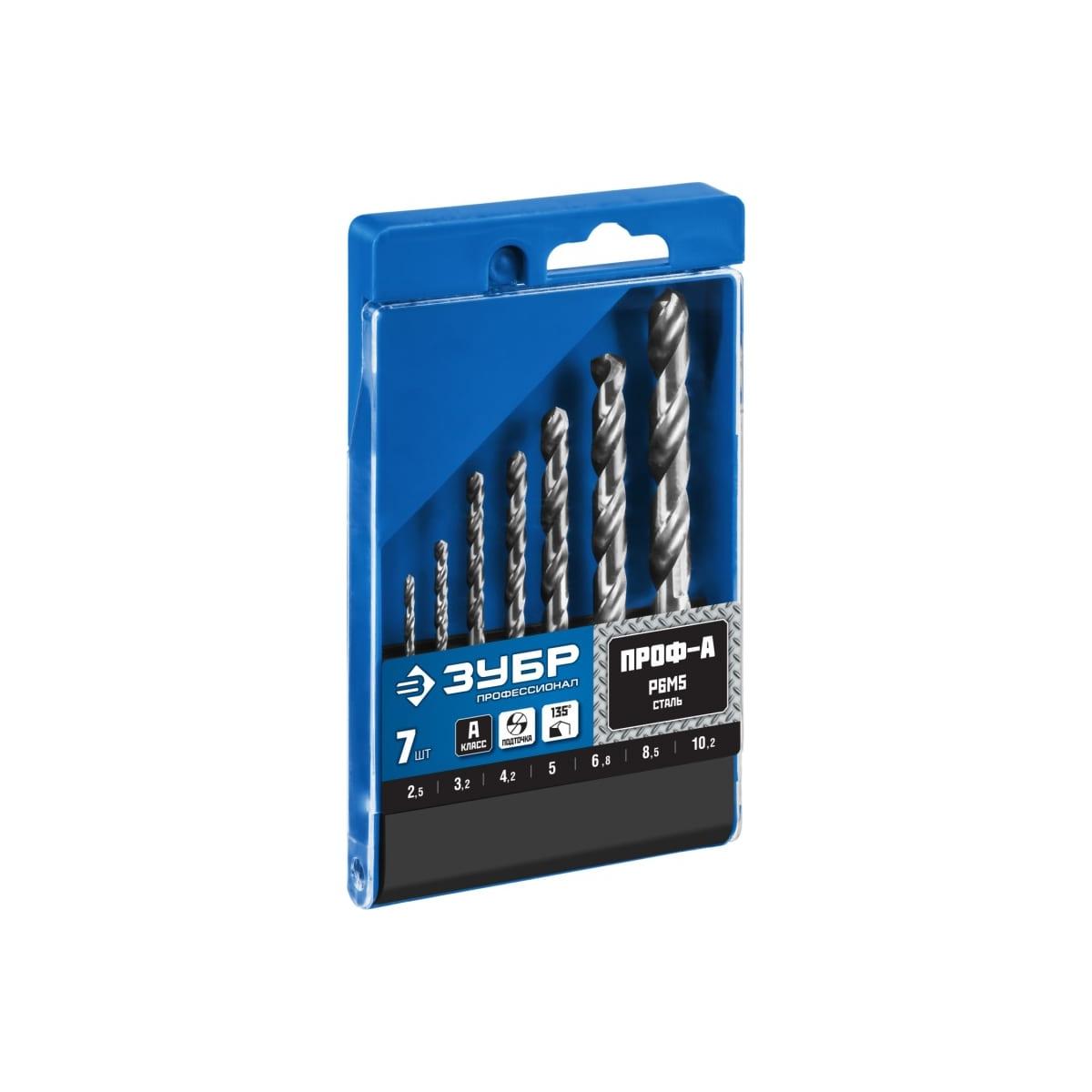 

Набор сверл по дереву, бетону, металлу Bison 29625-h7r