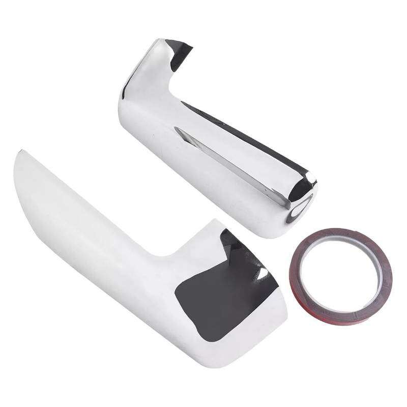 1 Pair Chrome Style Side Mirror Top Half Cover Cap Fit for Chevy Silverado GMC Sierra 1500      2024