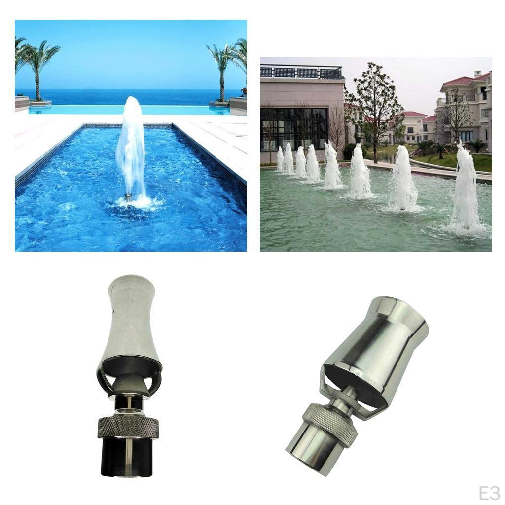 1 Piece Stainless Steel Fountain Nozzle Column Nozzles