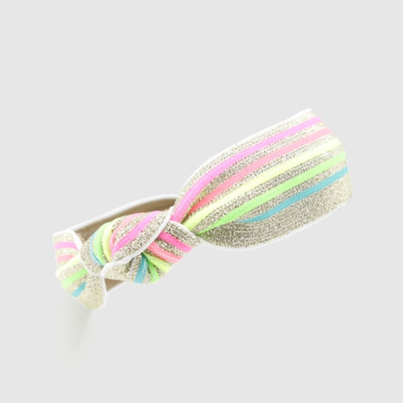 LALA Twinkle Stripe Knoten Haarband - Pastell