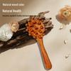 Sandalwood Carved Massage Comb for Neck & Head Therapy