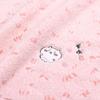 Chiikawa Towel Grass 27108001 25cm W X 25cm H Women's Handkerchief, Pattern, (27108001A), Pink, Approx.