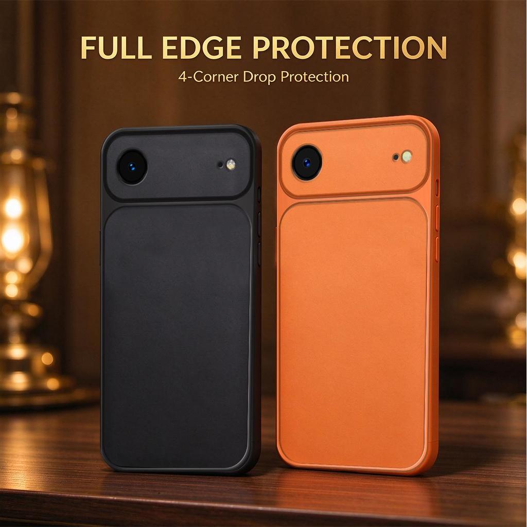 Ultra-Thin TPU Shockproof Case for iPhone 18Pro 17 Pro With Big Lens Guard, Smooth Rounded Corners, Comfortable Grip Cover