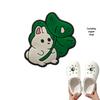 Rabbit Shoe Accessories: Cartoon PVC Charms for DIY Hole Shoes