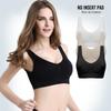 Women Sports Bra Without Pad Sleep Brassiere Underwear Sleep Yoga Sports Bra Vest Plus Size Top No Sponge Insert Pad Bralette