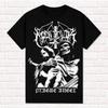 Koszulka Marduk Anioł Plagi 2004 Black Metal Styl Metalowców Letnia Bawełniana Męska Damska Góra T-shirt Streetwear Casual Modny Luźny