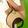 Wallet Buckle Hat Holder Anti-lost Glasses Storage Clip Pu Leather Flower Magnetic Hat Clip  Beach