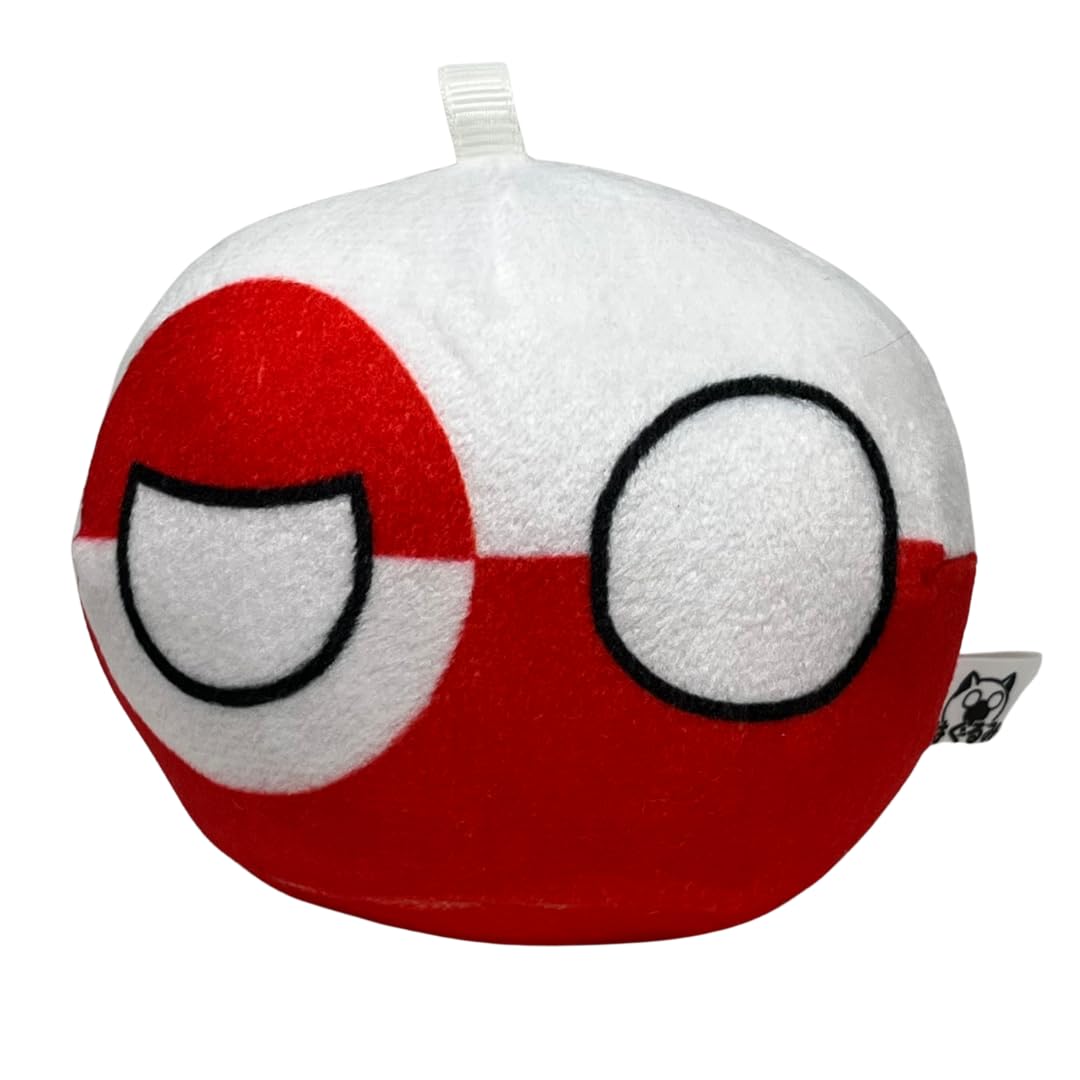 

Mehagurumi Polandball Plush Toy from Denmark, Greenland