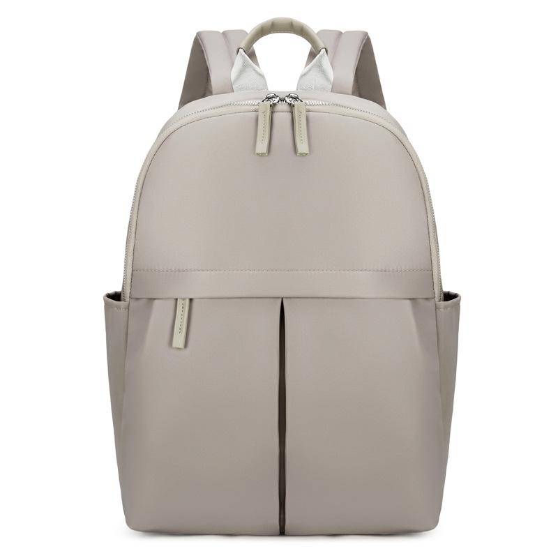 

Simple Large Capacity Backpack Casual Commuting Multi-function Backpack Versatile Fashionable Mommy Bag серый