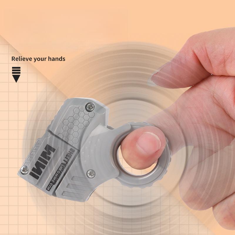 Eject Pistol Guns Fidget Roller Ring Relieve Stress Reducing Toys Antistresse Rotating Stress-Relieving Cool Things For Children