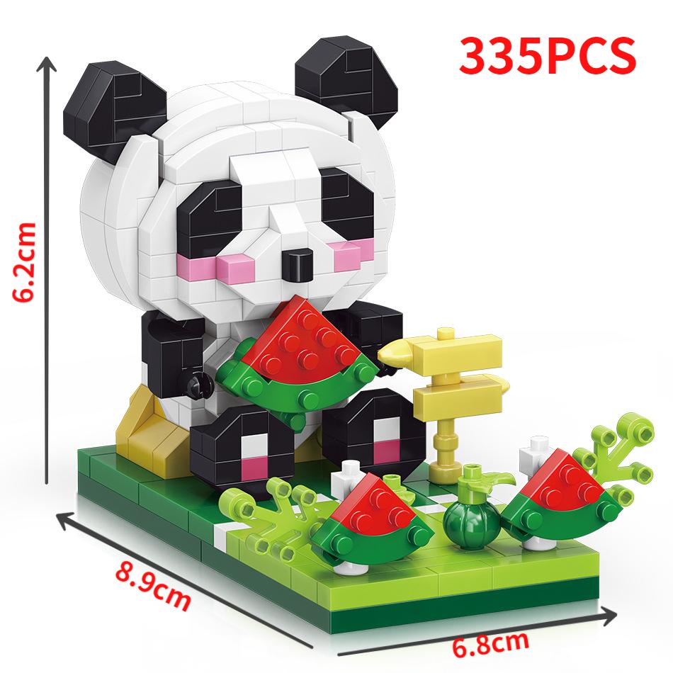 Panda Mobile Phone Bracket Building Blocks Toys for Boys Girls Diamond Bricks Creative Construction Blocks Toys Volwassenen Gift