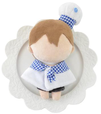 Blue Plush Clothes Set, 10cm, 12cm, 15cm, Stuffed Animal Costume, Mascot Costume, Idol Doll, Cute, Handmade Style, 810066-24