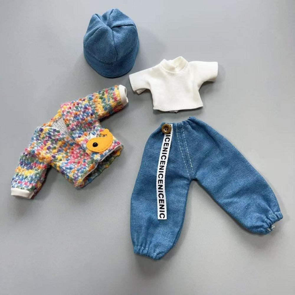 Dress Up Bjd Doll Clothes Casual Style Mini Doll Dress BJD Enthusiasts 1/6 Dolls Clothes  30cm