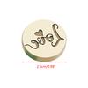 Emboss Sealing Wax Stamp Head Brass Sealing Stamp Wax Seal Stamp Head Replacement for Envelope Sealing, Greeting Cards