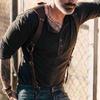 PU Leathers Suspenders for Men, Vintage Men Harness Punk Apparels Strap Chest Shoulder Belt Accessories