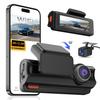 4K New Dash Cam, Dual Lens, WiFi, Car DVR, Front and Rear Recording, 4K+2.5K, Parking Monitor, G-Sensor, Loop Recording