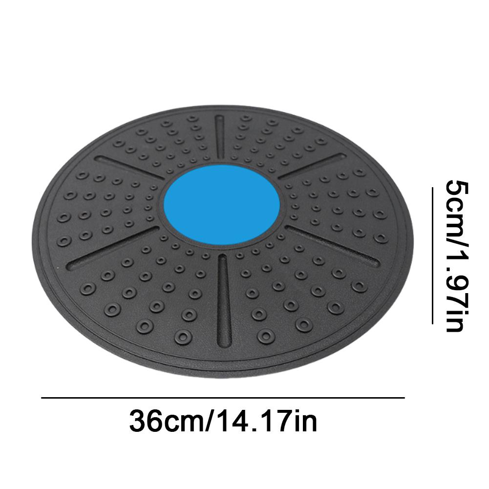 Wobble Balance Board Yoga Swing Balance Board Non-slip Balance Trainer Portable Stability Board for Core Training