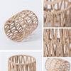 1PC Chic Wicker Homestay Papier Seil Lampenschirm Küche Kleine Rattan Lampenschirme Boho Land Pendelleuchte Abdeckung Retro Restaurant