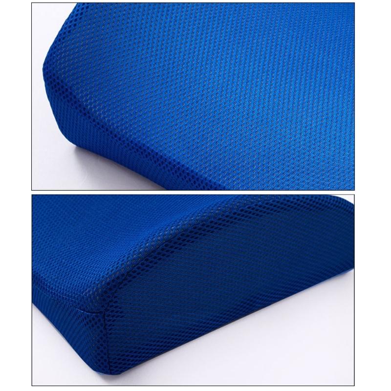 Lumbar Support Pillow for Office Chair Back Support Pillow for Car, Computer Chair, Soft Memory Foam Back Cushion