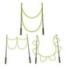 Giant Bubble Blowing Prop Large Size Adjustable Outdoor 1 2 6 Hole Bubble Rope Double Rod Magic Soap Bubble Performance Toy