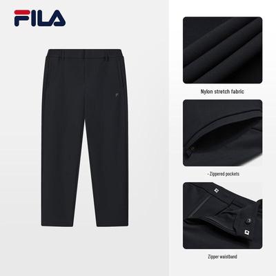 Men's Knit Straight-Leg Pants