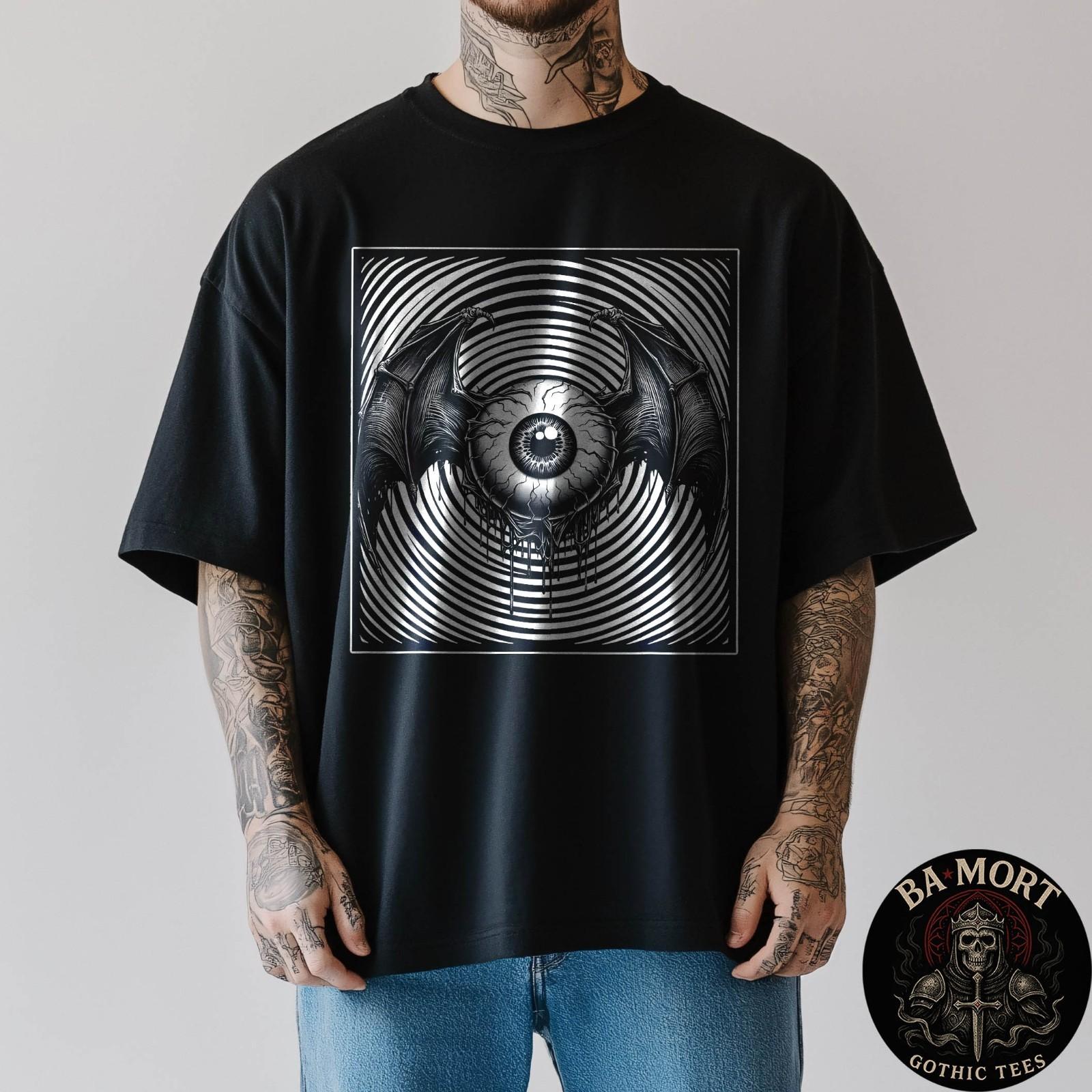 

Dreamcore Bat Eyeball Surrealistic Weirdcore T-Shirt 5XL різнокольоровий