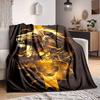 1pc Lion King Print Blanket   Lightweight Flannel Throw Blanket For Sofa, Bed, Living Room, Office, Outdoor Travel, Camping