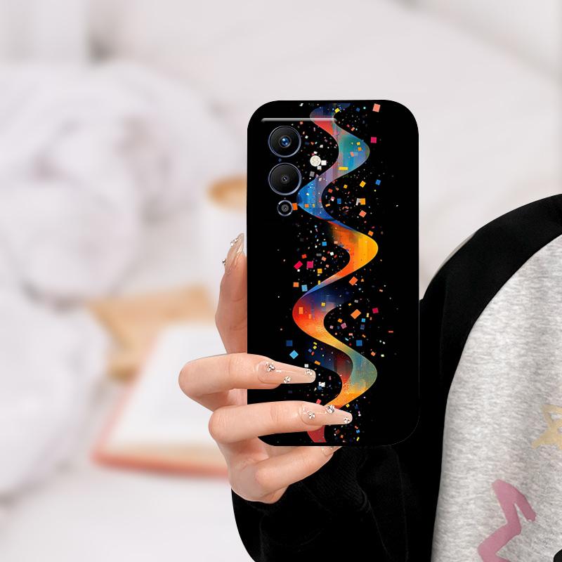 Für infinix NOTE 12 PRO 5G Hülle X671B TPU Wolf Katze Silikon Stoßfänger Abdeckung für Infinix Note 12 Pro 5G Handyhülle Note12 Pro 5G