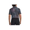 Under Armour Patterned Casual Golf Quick-Dry Polo Shirt Men tops Black 1378677-005