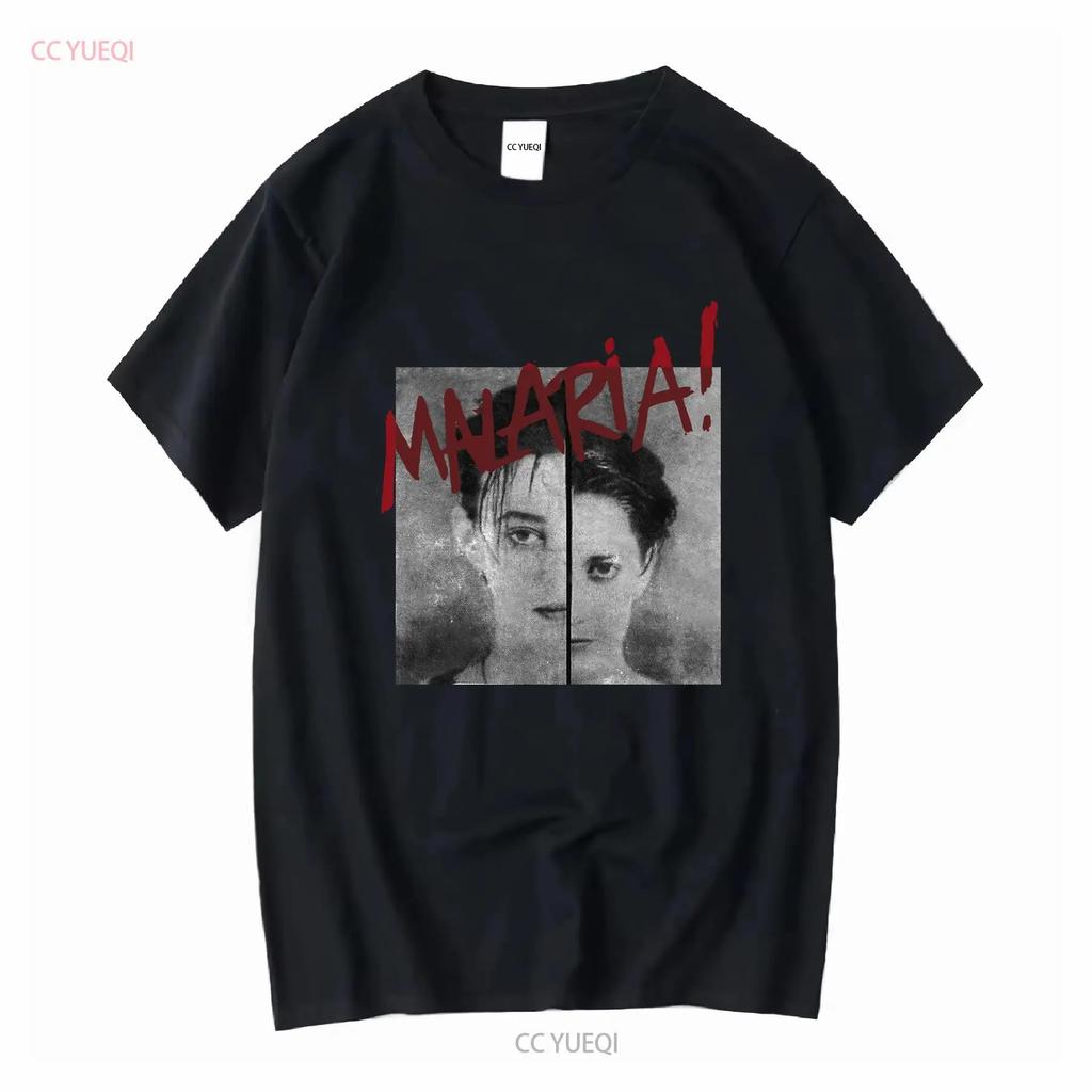 Malaria T Shirt Sz XL NDW Post Punk Goth X Mal Deutschland Nina Hagen Ideal DAF long or short sleeves vintage Washed fashion