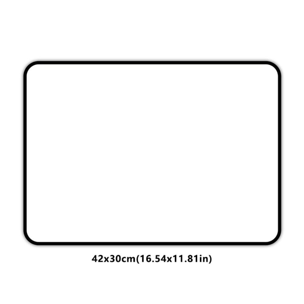 Portable A5/A4/B4/A3 Whiteboard Dry Erase Magnetic-Friendly Graffiti Drawing Board Reusable Double-Sided Erasable Writing Board