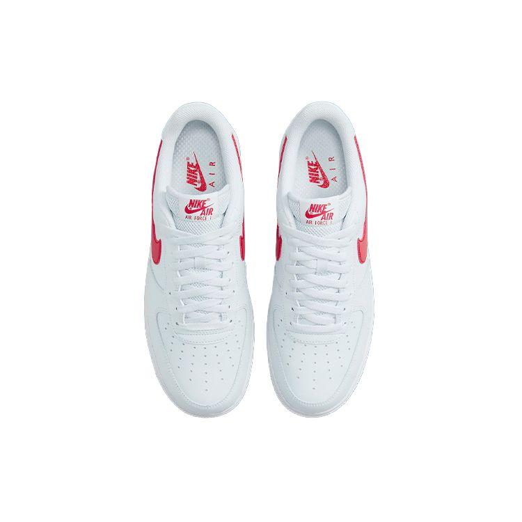 Nike Air Force 1 07 USA Men Sneakers White Pure-Platinum University-Red DX2660-001