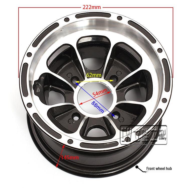 ATV Beach Car Accessories: 19x7.00-8 Tire & 18x9.5-8 Aluminum Alloy Wheel Hub