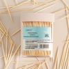Disposable Double-headed Bamboo Toothpicks, 10-Bottle Pack