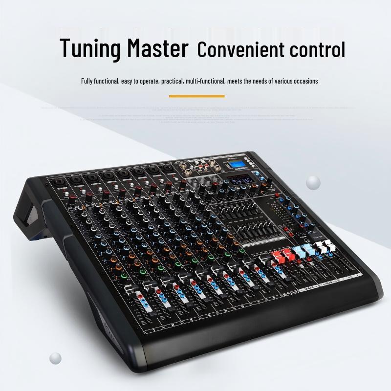 10-Channel Professional Analog Audio Mixer (CN Version)