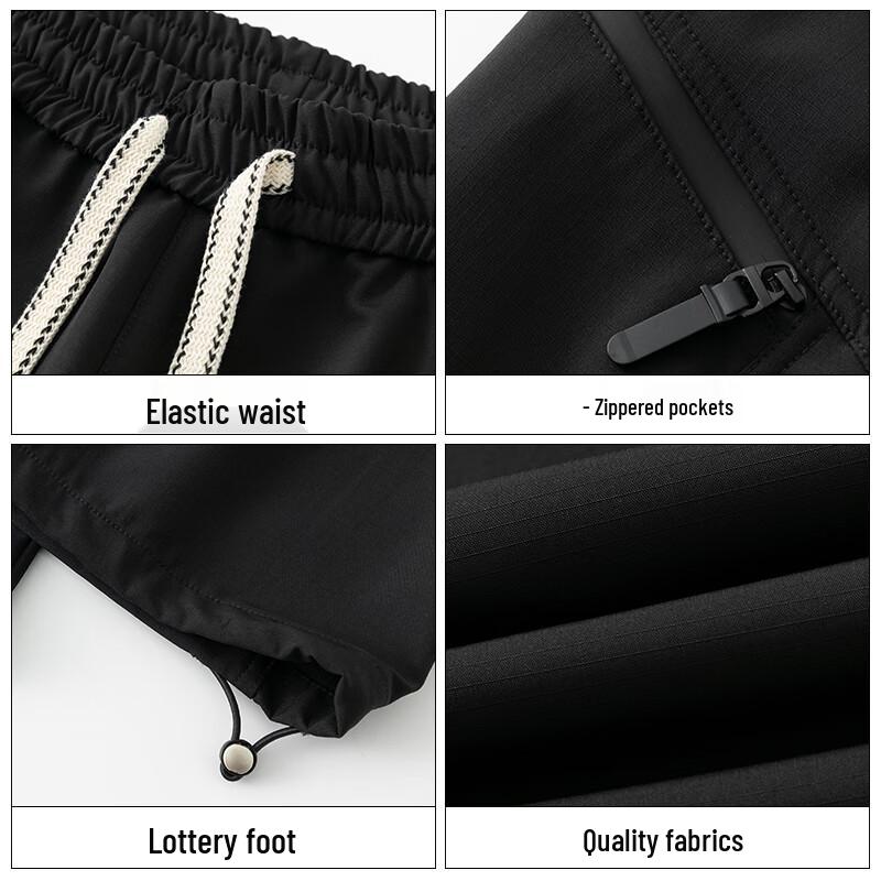 Jeep Men's Loose Straight Cargo Pants