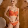 Women’s Bra Set Lace Embroidery Push Up Deep V 3/4 Cup Bras Sexy Underpants Everyday Intimates Spring Summer Underwear Sets