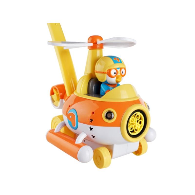 Pororo Melody Helicopter Bubble Pusher Kids Toy
