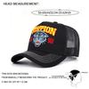 Fashion New Station Tiger Head  Truck Hat Street Dance Hip Hop Hat Daily Cycling Sunshade Baseball Hat Mesh Hat