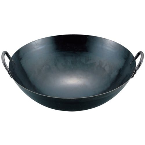 

Yamada Iron Hammered Sichuan Pot, 39cm (Depth: 120mm, Thickness: 1.2mm)