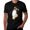 The Penguin Tshirt Casual Basic Short Sleeve Tshirt